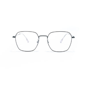 Metalowe okulary korekcyjne czarne Youl Dominika