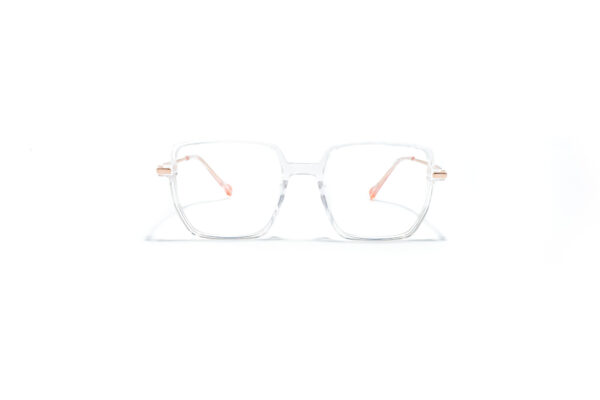 Duże okulary korekcyjne Youl Exuma transparentne