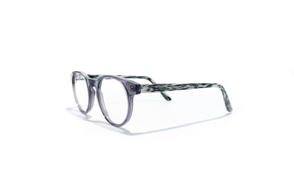 Okulary korekcyjne okrągłe Youl Maio szare unisex