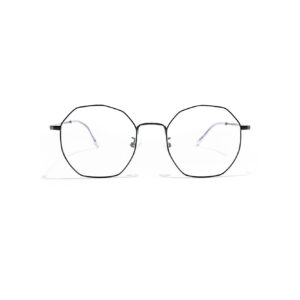okulary korekcyjne okrągłe youl texel czarne oprawki