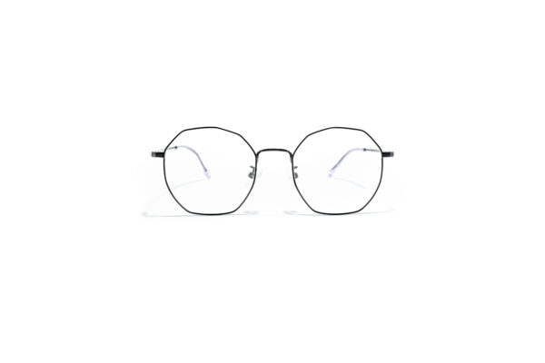 okulary korekcyjne okrągłe youl texel czarne oprawki