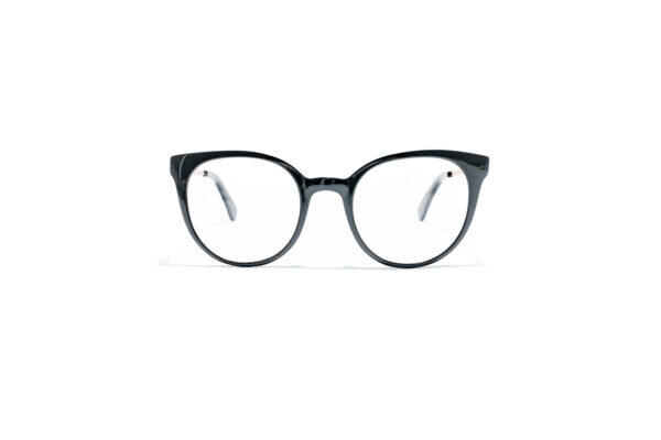 Klasyczne okulary korekcyjne Youl Atka w kolorze czarnym