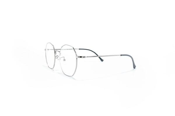 okulary korekcyjne okrągłe youl texel oprawki oprawy srebrne cienkie