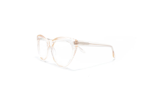 Kocie okulary korekcyjne Youl Nosy transparentne dla kobiet