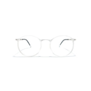 Okrągłe transparentne okulary korekcyjne Youl Sylt unisex